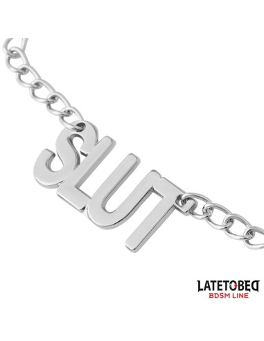 Pinzas para Pezones con Cadena - Slut