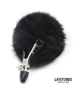 Pinzas para Pezones con Pelo Negro 2