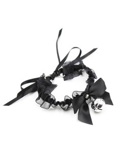 Collar con Lazo, Cascabel y Encaje 2