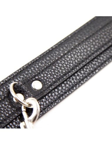 Collar con Correa de Patrón de Serpiente