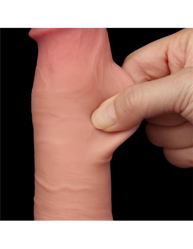 Dildo Dual Layer Piel Deslizante 8