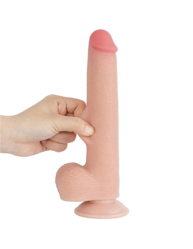 Dildo Dual Density Piel Deslizante 9