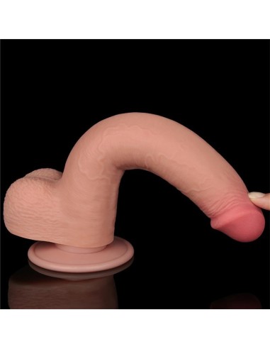 Dildo Dual Density Piel Deslizante 9