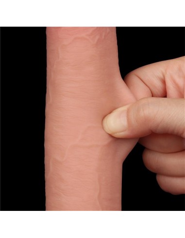 Dildo Dual Density Piel Deslizante 9