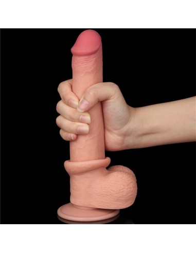 Dildo Dual Density Piel Deslizante 9