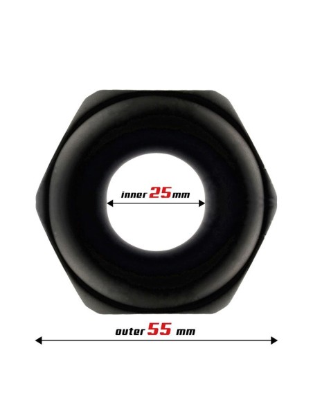 Anillo para el Pene Nut Silicona Líquida 25 mm