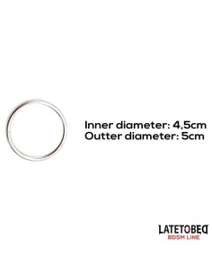 Anillo de Metal Diám. int. 4.5 cm Diám. ext. 5 cm 2