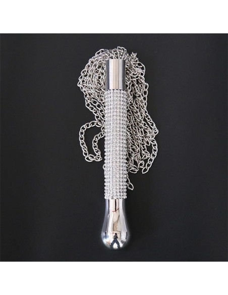Flogger de Cadenas con Mango con Brillantes