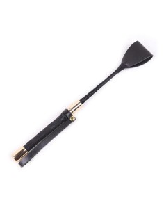 Fusta Clásica Negro y Dorado 30 cm
