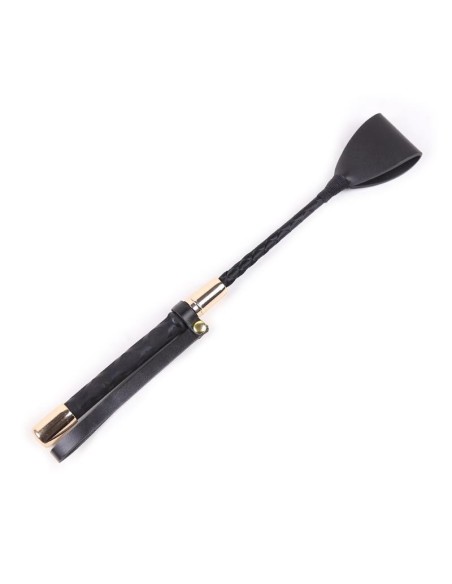 Fusta Clásica Negro y Dorado 30 cm