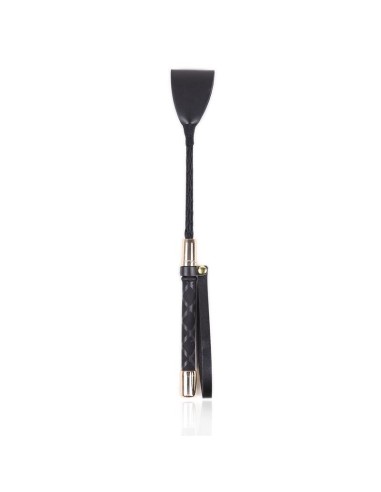 Fusta Clásica Negro y Dorado 30 cm