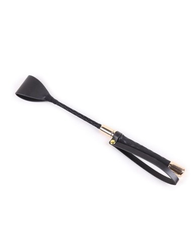 Fusta Clásica Negro y Dorado 30 cm