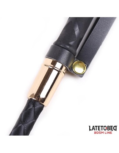 Fusta Clásica Negro y Dorado 55 cm