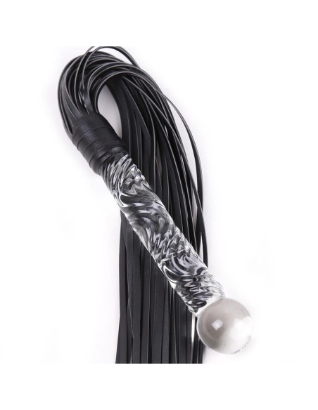 Flogger con Mango de Cristal 70 cm