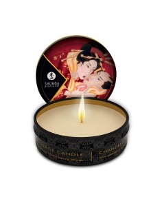 SHUNGA MINI VELA DE MASAJE VINO DE FRESA