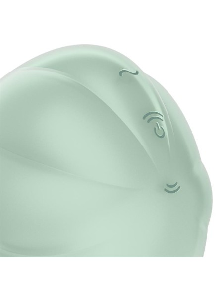 Satisfyer Cloud Dancer Succionador y Vibrador Menta