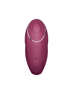 Satisfyer Tap and Climax 1 Vibrador y Tapping Rojo 2
