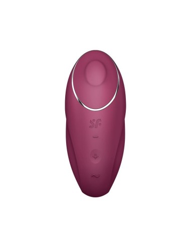 Satisfyer Tap and Climax 1 Vibrador y Tapping Rojo
