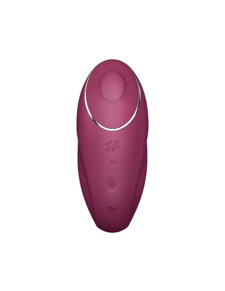 Satisfyer Tap and Climax 1 Vibrador y Tapping Rojo