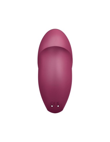 Satisfyer Tap and Climax 1 Vibrador y Tapping Rojo