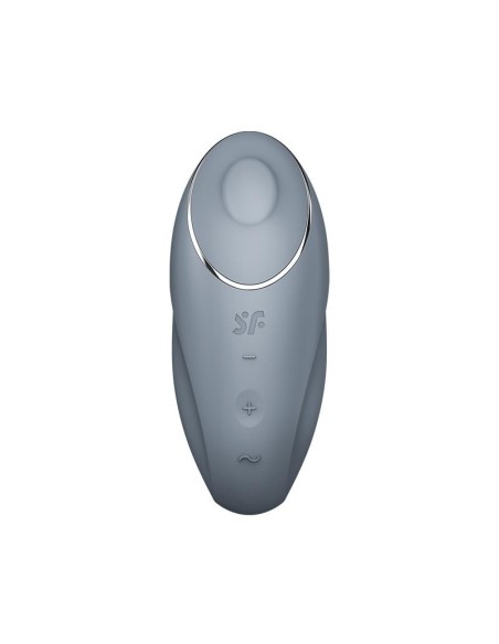 Satisfyer Tap and Climax 1 Vibrador y Tapping Gris