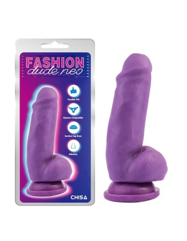 Dildo Dual Density  Purpura 6.9