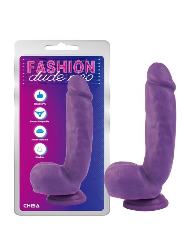 Dildo Dual Density Purpra 8.2