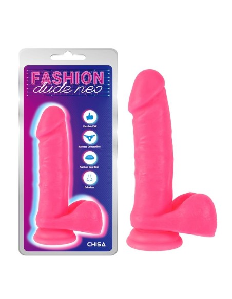 Dildo Dual Density Rosa 7.6