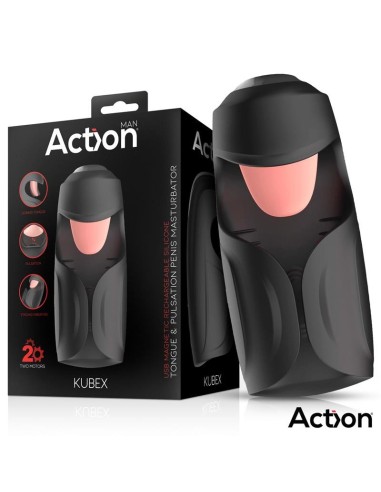 Kubex Masturbador con Lengua, Pulsación y Vibración