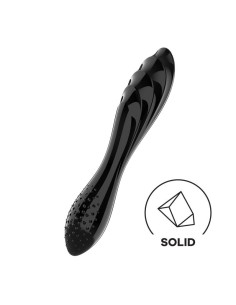 Satisfyer Estimulador de Cristal Dazzling Crystal 1 Hot and Cold Negro