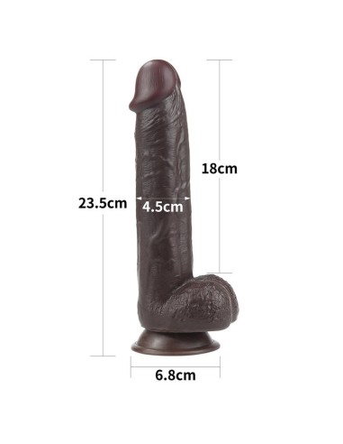 Dildo Sliding 9.5 Negro