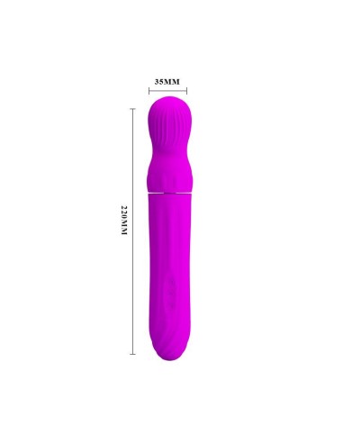 Vibrador Rotador Abraham Púrpura