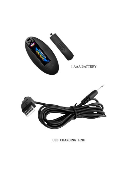 Plug Anal con Vibración y Rotación con Control Remoto USB