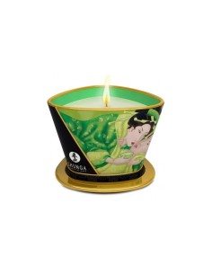 SHUNGA VELA DE MASAJE VERDE EXÓTICO