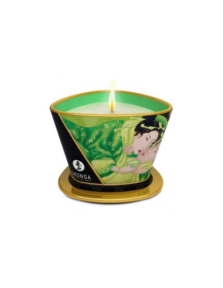 SHUNGA VELA DE MASAJE VERDE EXÓTICO
