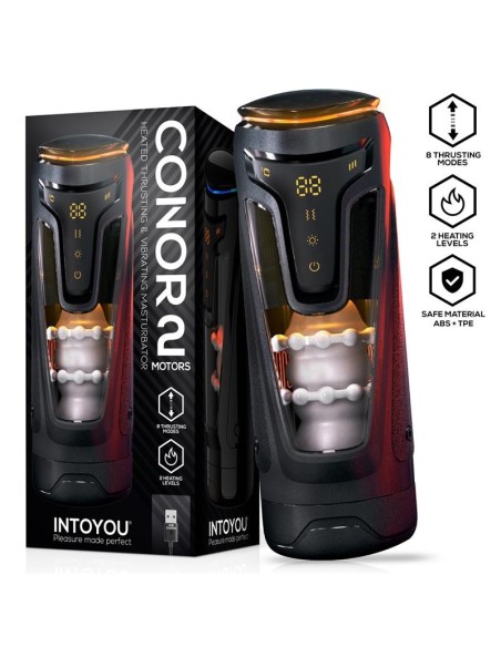 Conor Masturbador Masculino con Thrusting, Vibración y Calor