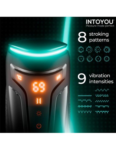 Conor Masturbador Masculino con Thrusting, Vibración y Calor