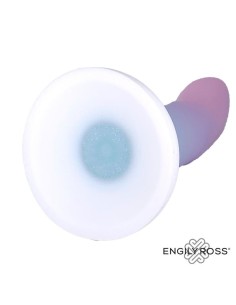 Dildo Silicona Líquida Color Degrado con Ventosa 13.6 cm 2