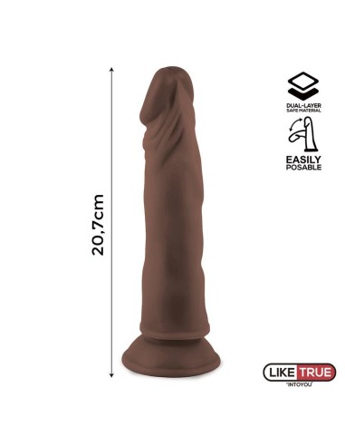 Lenser Dildo Realista Articulable-Posable Dildo 8 Marrón