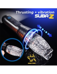 Subaz Masturbador Masculino con Thrusting y Rotación 360º 2