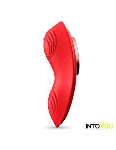 Silicone Vibrador de Braguita con APP Silicona Doble Capa Rojo 2