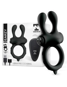 Earzy Anillo Vibrador con Control Remoto USB Magnético Silicona