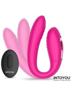 Lanty Vibrador para Parejas con Oscilación 360º y Control Remoto 2