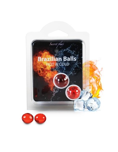 Secret Play Set 2 Brazilian Balls Efecto Hot & Cold