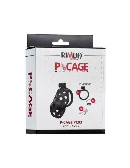 P-Cage PC03 Jaula para el Pene Talla M