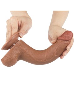 Dildo Sliding Skin 8.5 Marrón 2