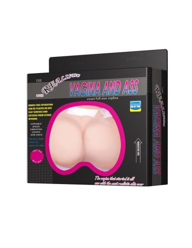 Masturbador Realista Vagina y Ano Efecto Calor