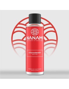 Aceite de Masaje Efecto Calor Hot Oil Aroma Fresa 100ml