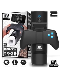 Conty Masturbador con Thrusting, Vibración y Calor Game Controller 2