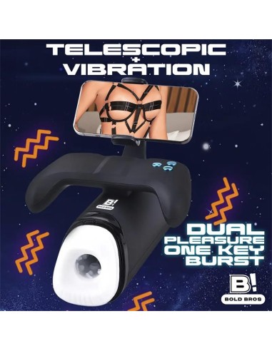 Conty Masturbador con Thrusting, Vibración y Calor Game Controller